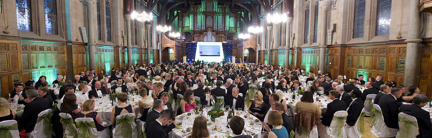 Whitworth Hall Black tie event